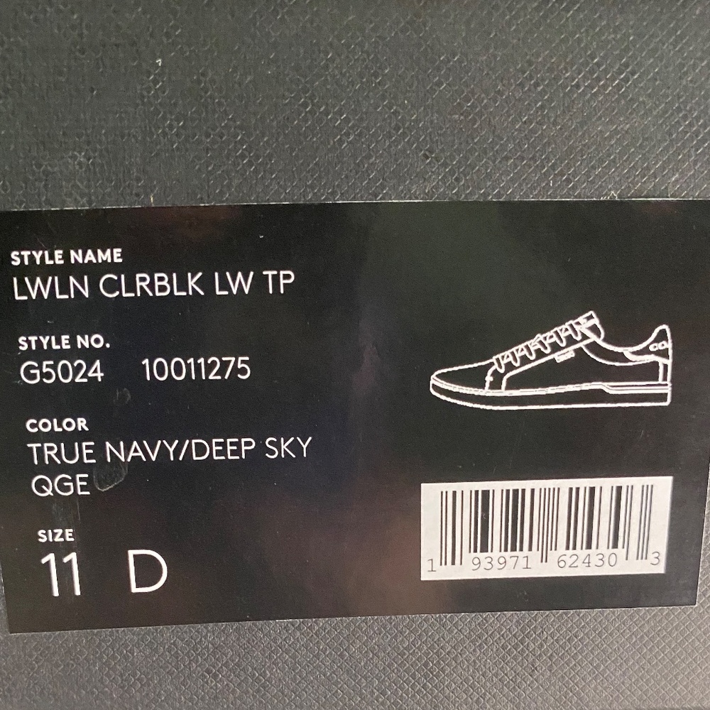 Mens Coach Shoes( LWLN CLRBLK LW TP) Size 11 - Picture 6 of 12